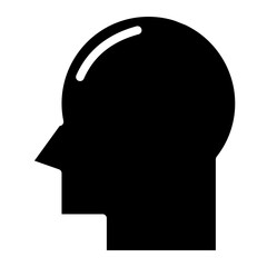 human head glyph