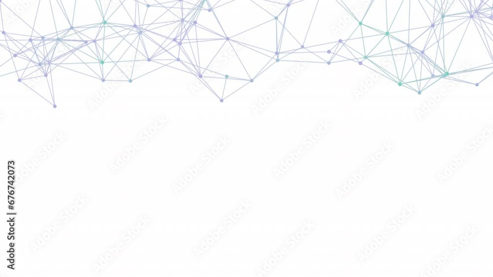 Wall mural abstract geometric background. plexus mesh backdrop.