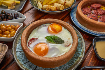 Various Turkish breakfast