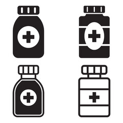 medicine bottle icon