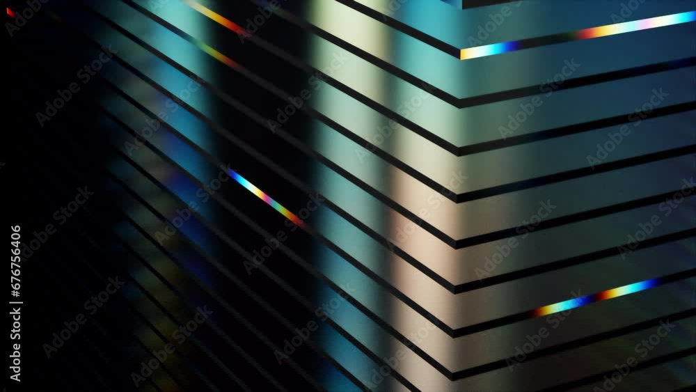 Aufkleber glossy dispersion backdrop. computer generated render
