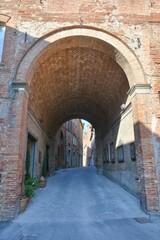 Fototapeta na wymiar The village of Torrita di Siena, Italy.