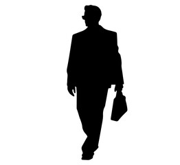 business people silhouettes