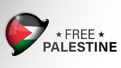 Background with Palestine flag colours. Perfect element for every use.