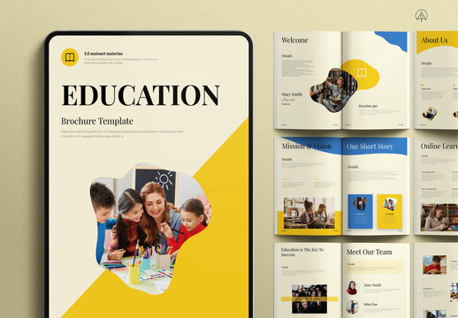 Education Brochure Template