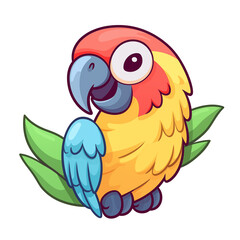 illustration of a macaw