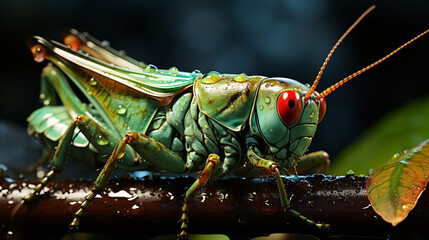 Fototapeta premium Grasshopper