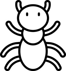 Vector Icon Ant, Insect, Arthropods, Animal Kingdom, Nature, Animals