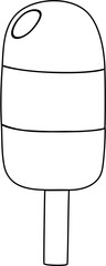 popsicle outline