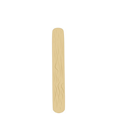 Wooden Ice Cream Stick