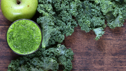 kale smoothie healthy eating and diet