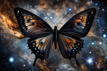 butterfly in the sky