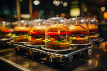 the foodtech is arrive at hamburguers with improvements and future foods, trends mark a shift towards sustainable and personalized food choices.