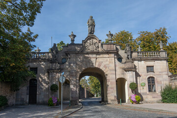 Fototapeta na wymiar Paul's gate as a city gate