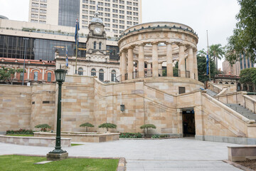 Fototapeta premium Anzac Square War Memorial in Brisbane City, Australia.