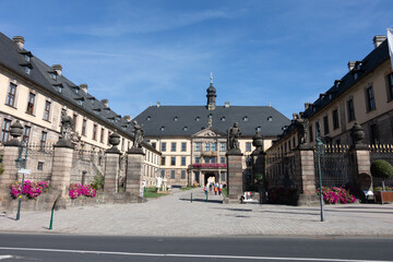 Fulda castle as city building