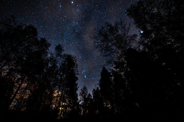 Night sky with Milky Way 