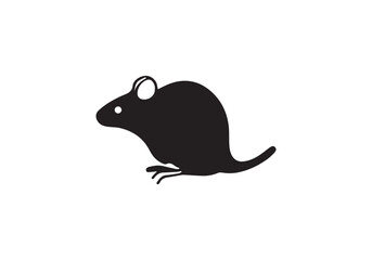 Bamboo Rat minimal style  icon illustration design