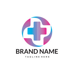 Fototapeta premium medical logo design