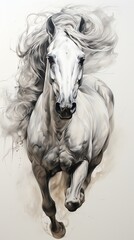 Obraz na płótnie Canvas ritratto di cavallo
