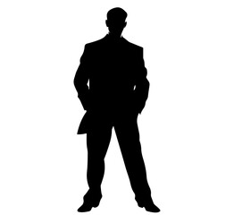 business people silhouettes