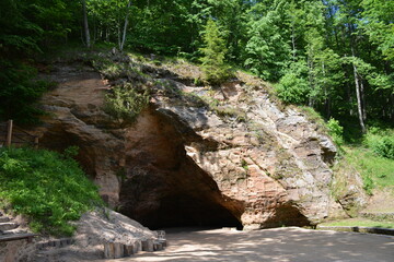 cave in the mountains