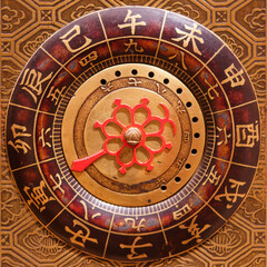 江戸時代の時計盤