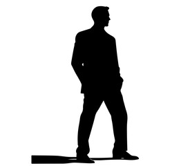 business people silhouettes
