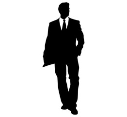 business people silhouettes