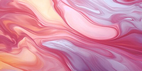 Abstract fluid art background bright pink and purple colors, generative ai