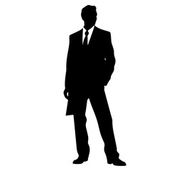 business people silhouettes