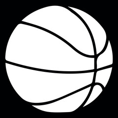 basketball ball icon logo design