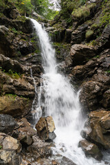 Wasserfall im Gaisalptobel im Allgäu