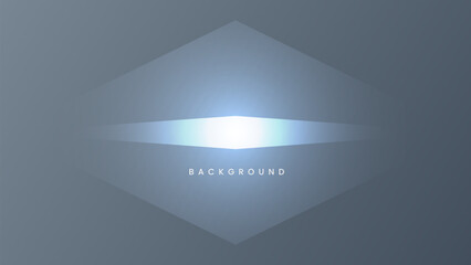 Silver lines on a gray background with overlapping triangles