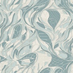 "Organic Elegance: Subtle Seamless Pattern Delicately Crafted" Generated Ai.