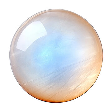 Moonstone Gemstone Isolated