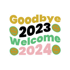 Happy New Year 2024 Svg Bundle,Happy New Year Svg Bundle,Happy New Year 2024, Heather Roberts Art, Cricut Cut Files ,