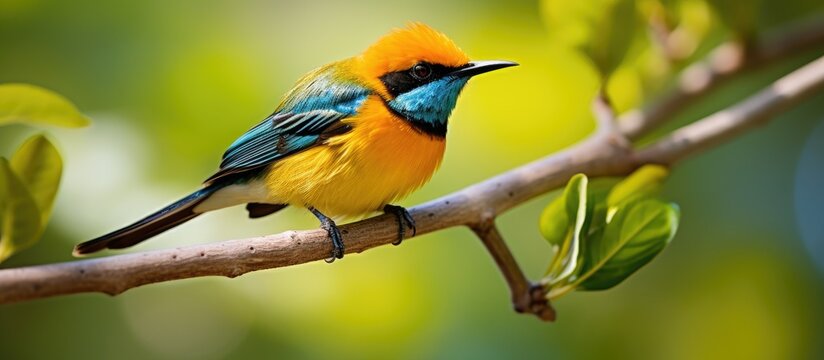 In the enchanting world of nature a cute bird with vibrant feathers and a delicate beak comes to life captivating wildlife enthusiasts and ornithology lovers alike Engaging in the art of av