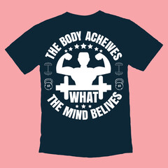 GYM T-SHIRT DESIGN