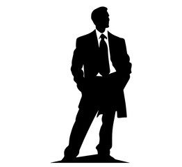 business people silhouettes