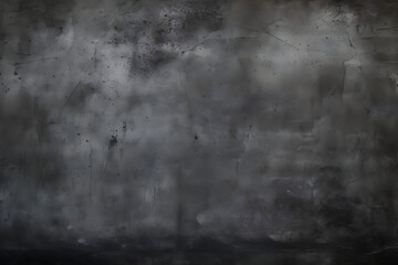 Black wall texture rough background dark concrete floor or old grunge background generativ ai