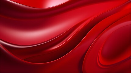 Abstract 3D Background of fluid Shapes in light red Colors. Dynamic Template for Product Presentation