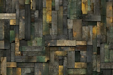 Old wooden wall background,  Grunge texture