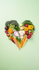 Cœur de Vitalité : Sélection de Légumes Bio pour un Régime Alimentaire bon pour le Corps