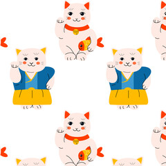 cute kawai animal pattern for baby girl - cartoon