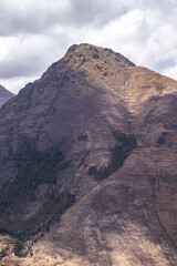 paisagem natural na cidade de Cusco, Peru