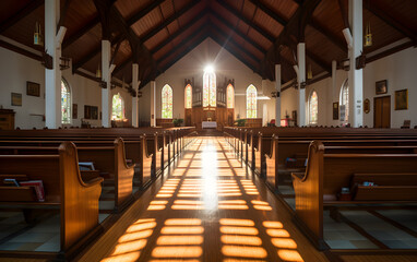 Church interior architecture