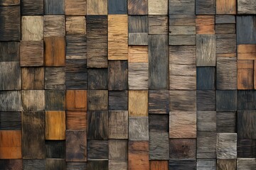Wooden wall texture, wood background for interior or exterior design