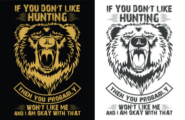 hunting tshirt design vector file, eps