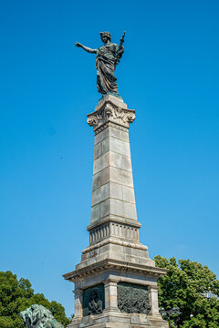 center of city of Ruse, Bulgaria
